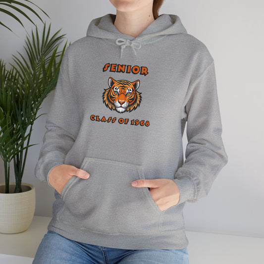 Tech HS - Unisex Hooded Sweatshirt - Senior 1968 by Lynn Salem Creates
