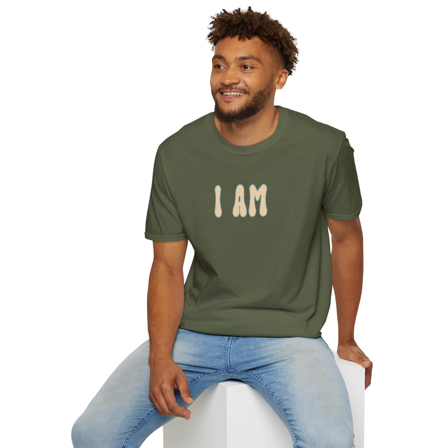 T-Shirt - Unisex Softstyle  - I AM by Lynn Salem Creates
