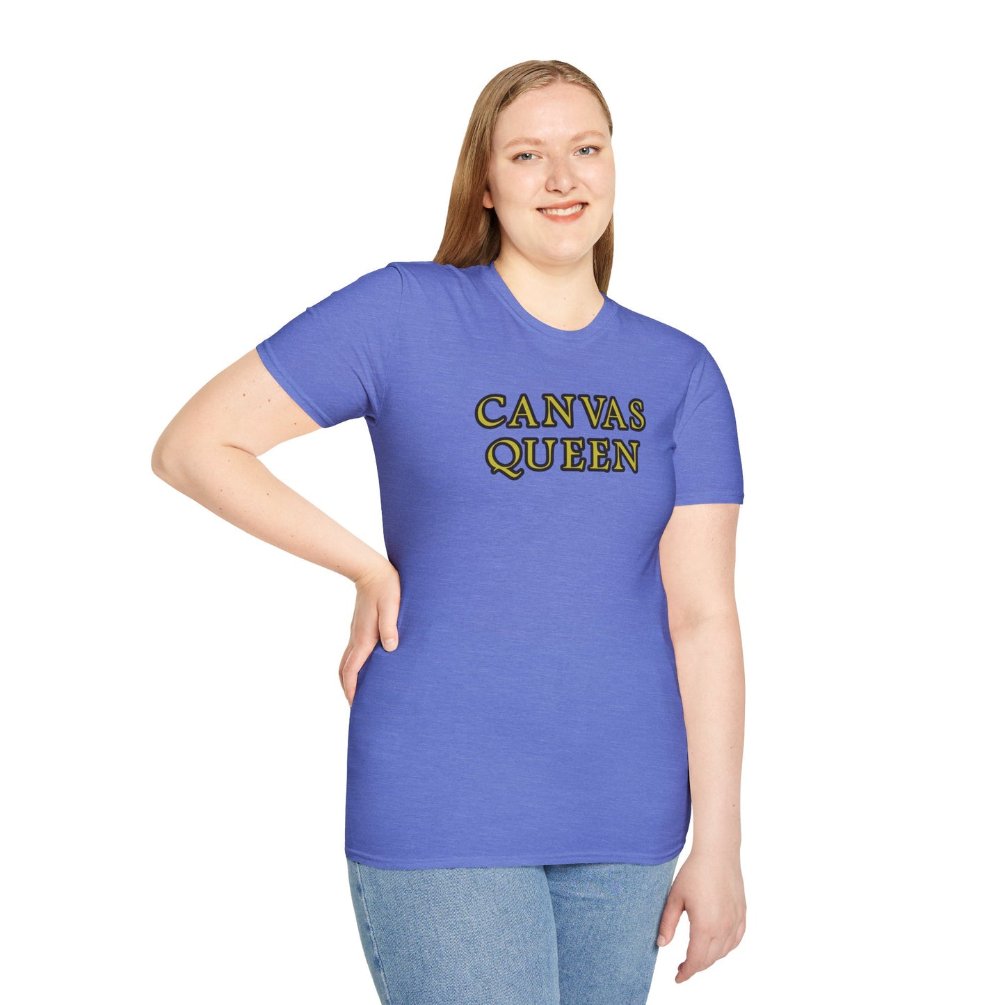 T-Shirt - Unisex Softstyle - Canvas Queen