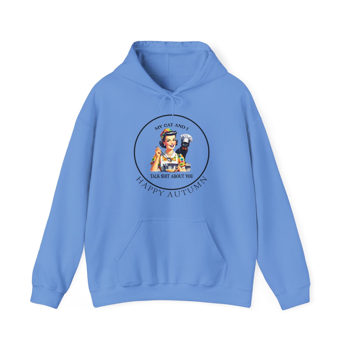 Hooded Sweatshirt - Unisex Heavy Blend™ - My Cat and I by Lynn Salem Creates