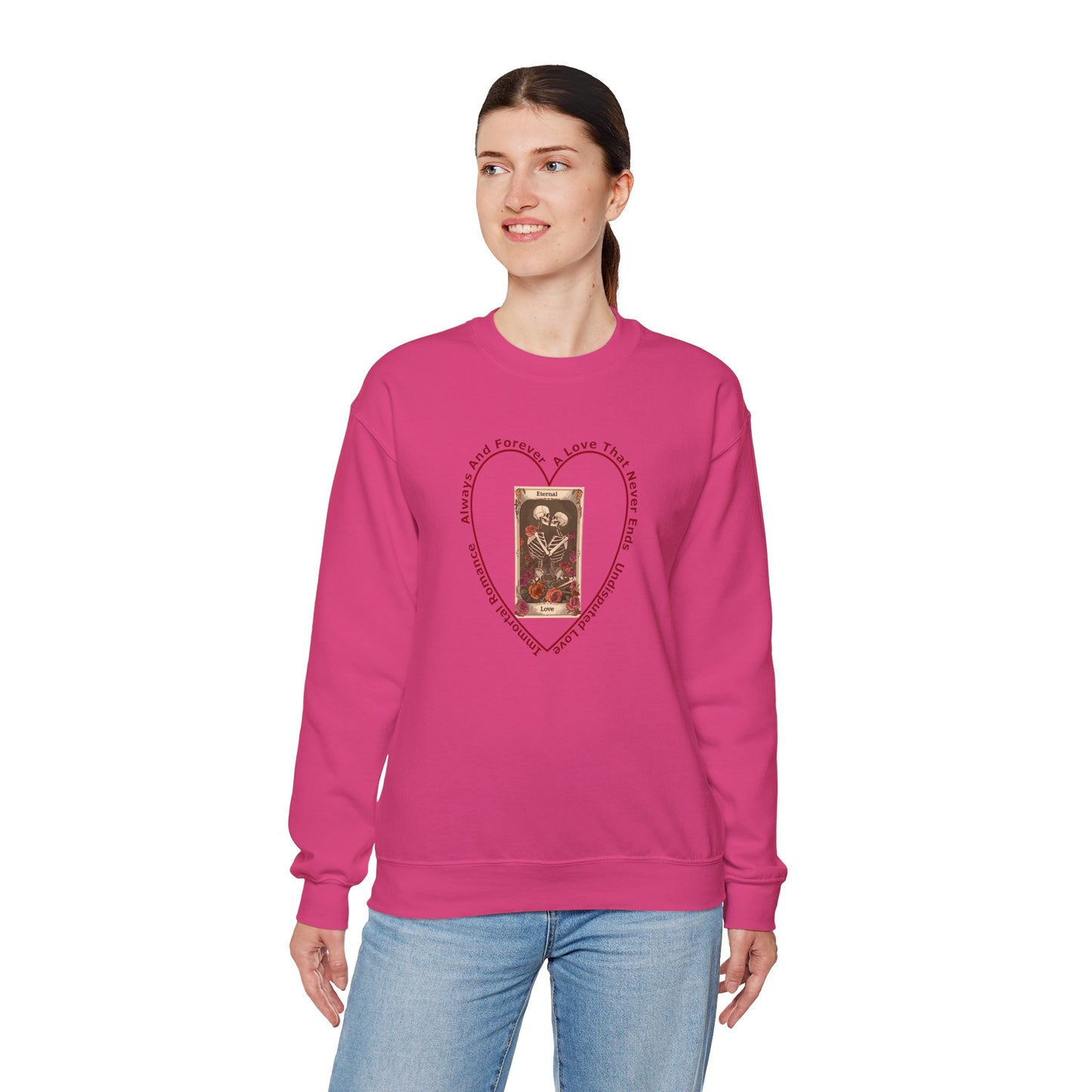 Eternal Love Sweatshirt by Lynn Salem Creates