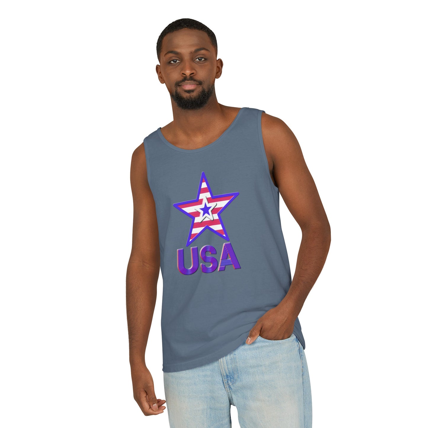 Tank Top - Unisex Garment-Dyed - USA
