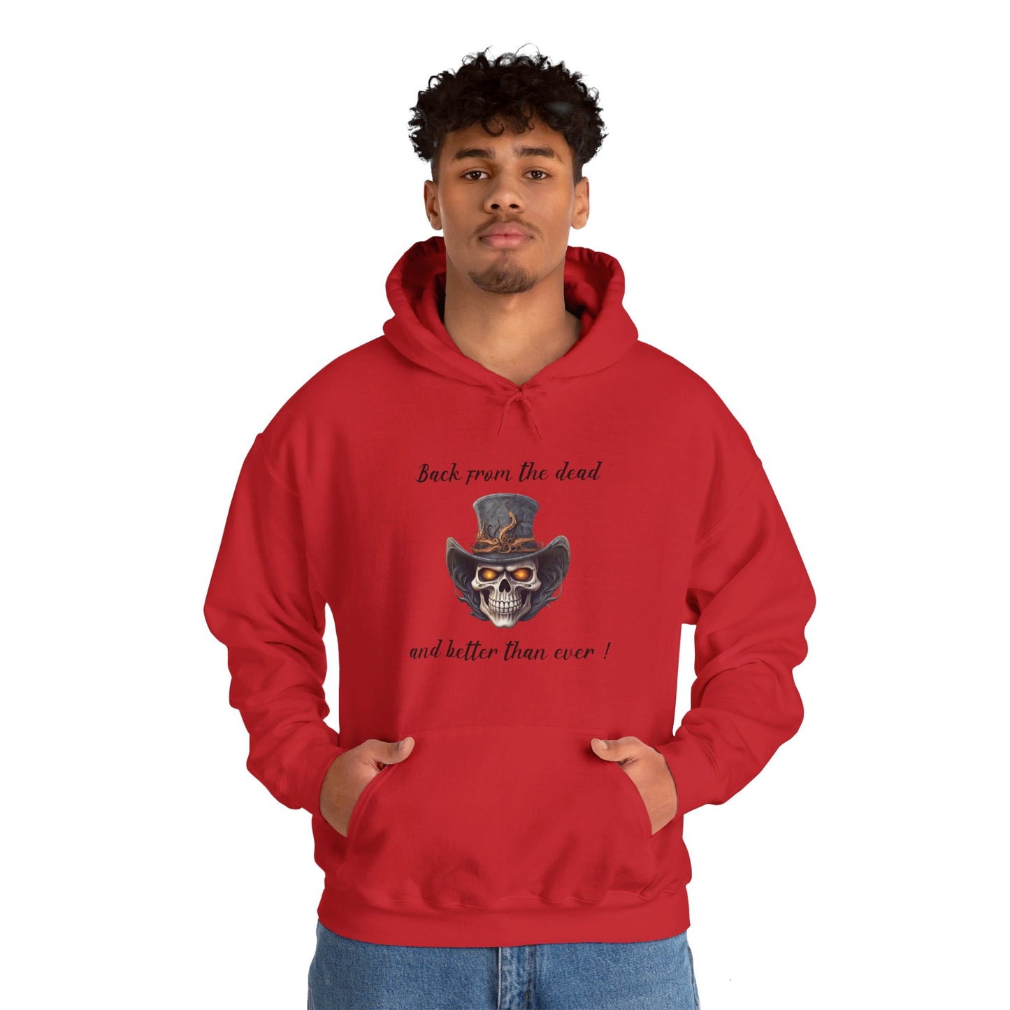 Hooded Sweatshirt-Unisex Heavy Blend™ - Back From the Dead by Lynn Salem Creates