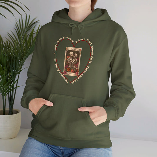 Hooded Sweatshirt-Unisex Heavy Blend™ - Eternal Love 2 by Lynn Salem Creates