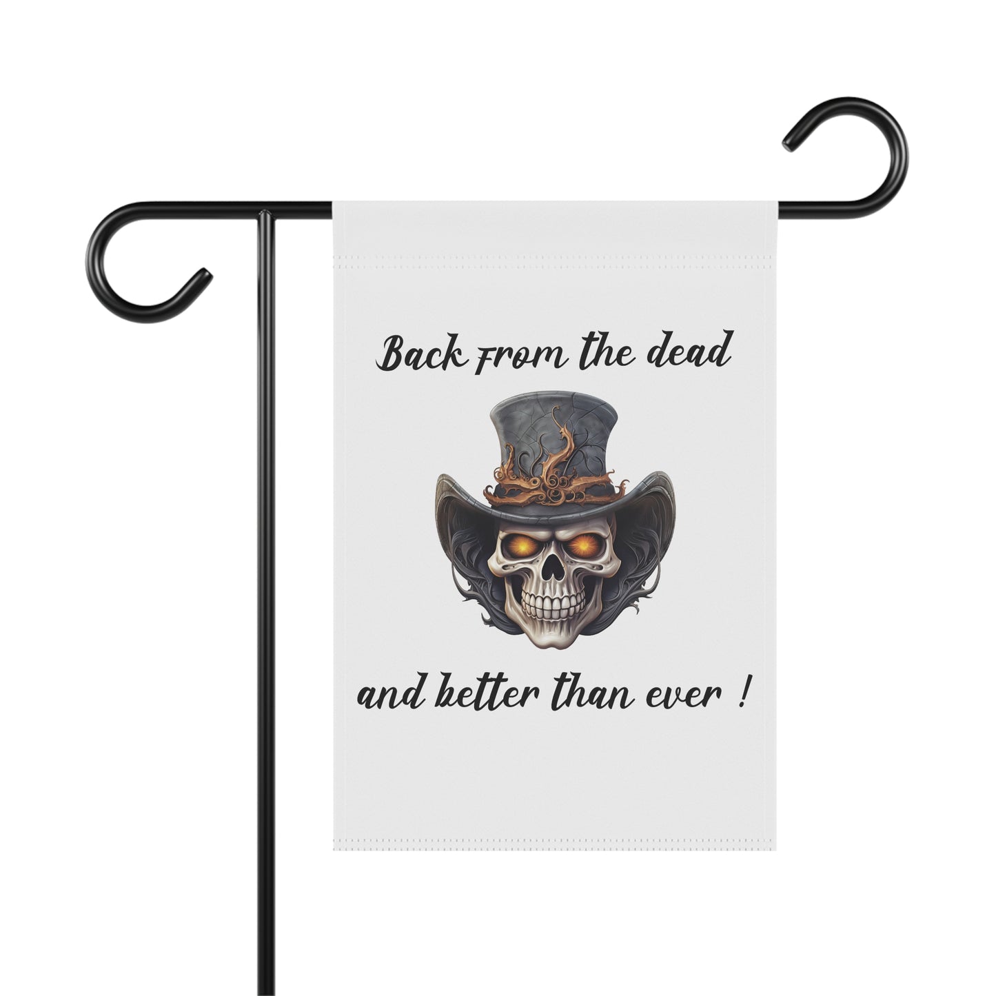 Garden & House Flag - Back From the Dead by Lynn Salem Creates