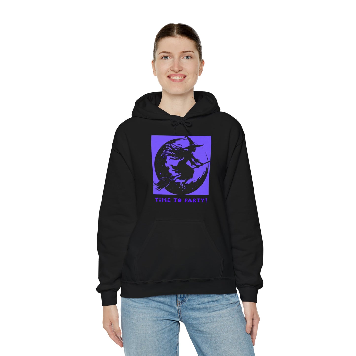 Hooded Sweatshirt-Unisex Heavy Blend™ - Time To Party Design by Lynn Salem Creates
