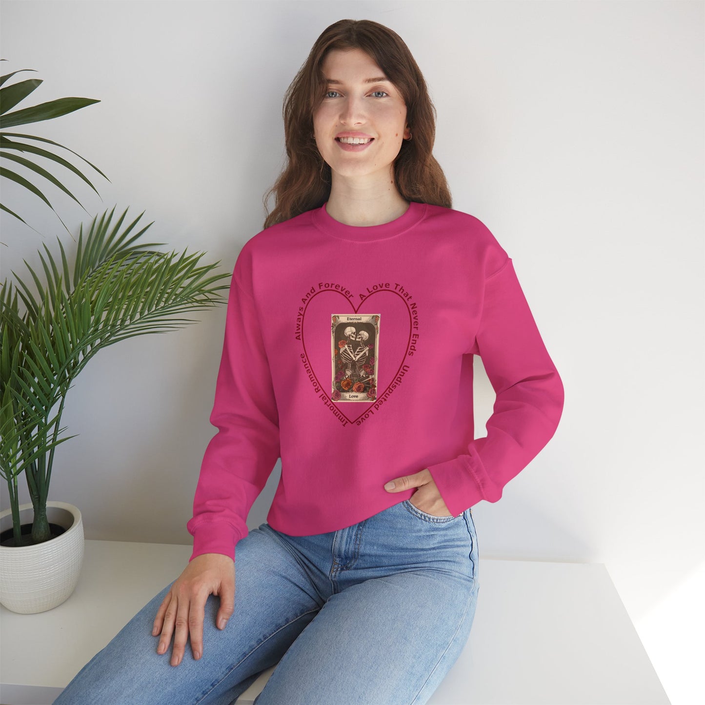 Eternal Love Sweatshirt by Lynn Salem Creates