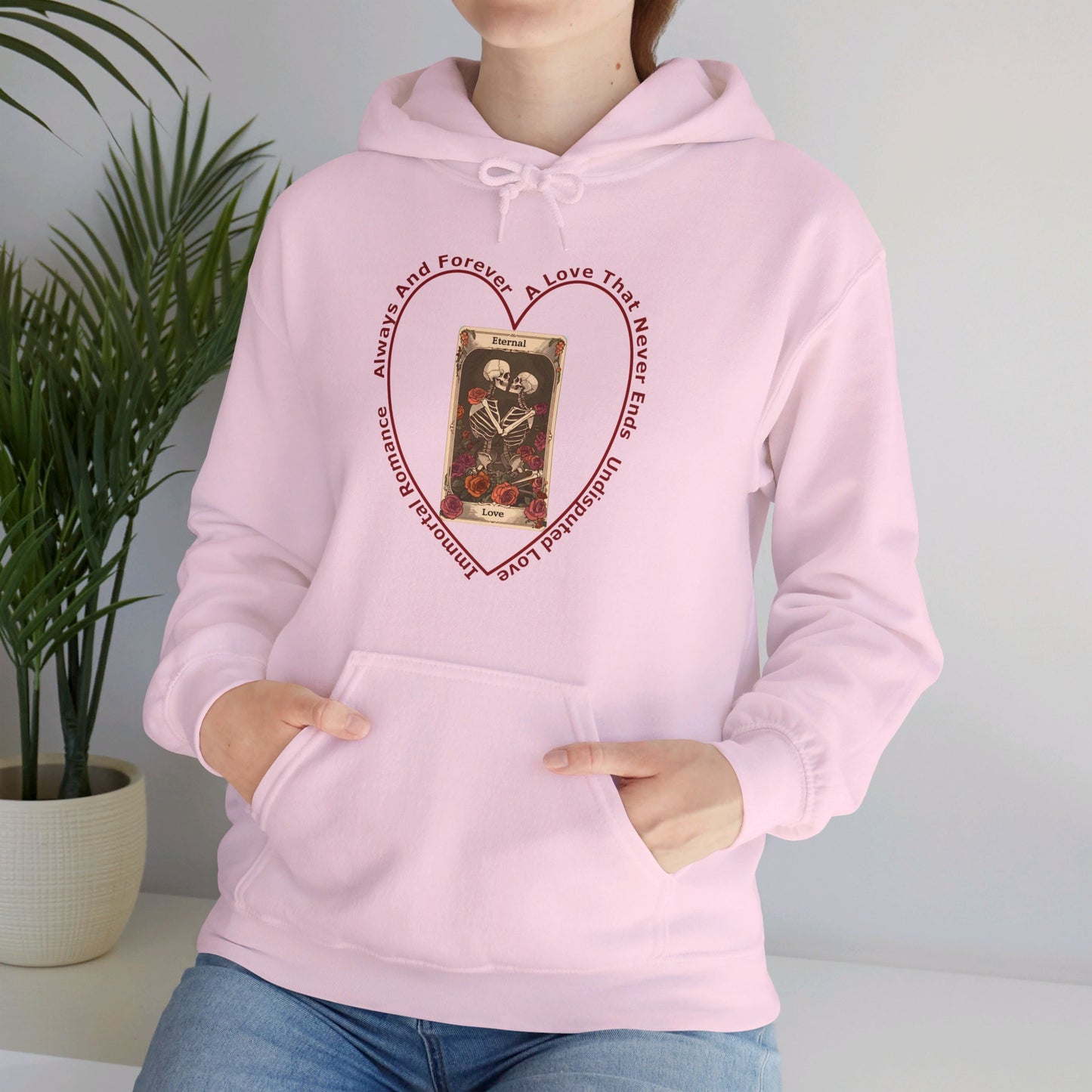 Hooded Sweatshirt-Unisex Heavy Blend™ - Eternal Love by Lynn Salem Creates