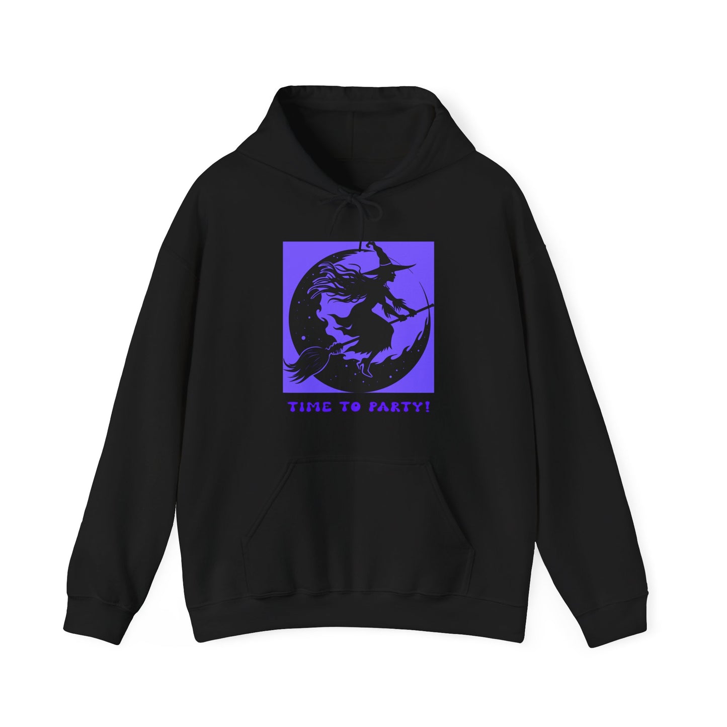 Hooded Sweatshirt-Unisex Heavy Blend™ - Time To Party Design by Lynn Salem Creates