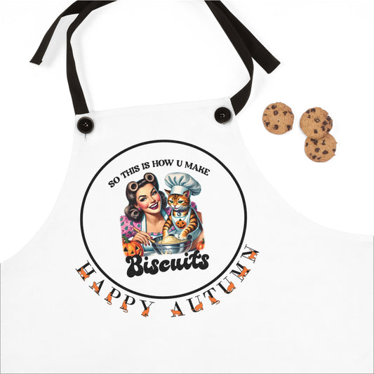 Apron - Making Biscuits by Lynn Salem Creates