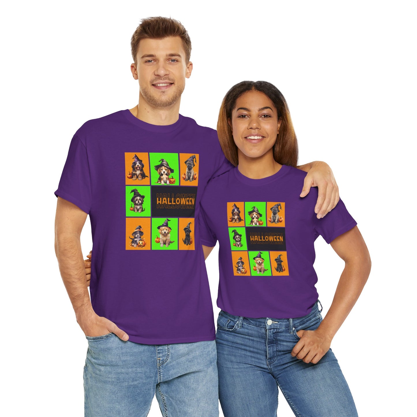 T-Shirt - Halloween - Witch Puppies by Lynn Salem Creates