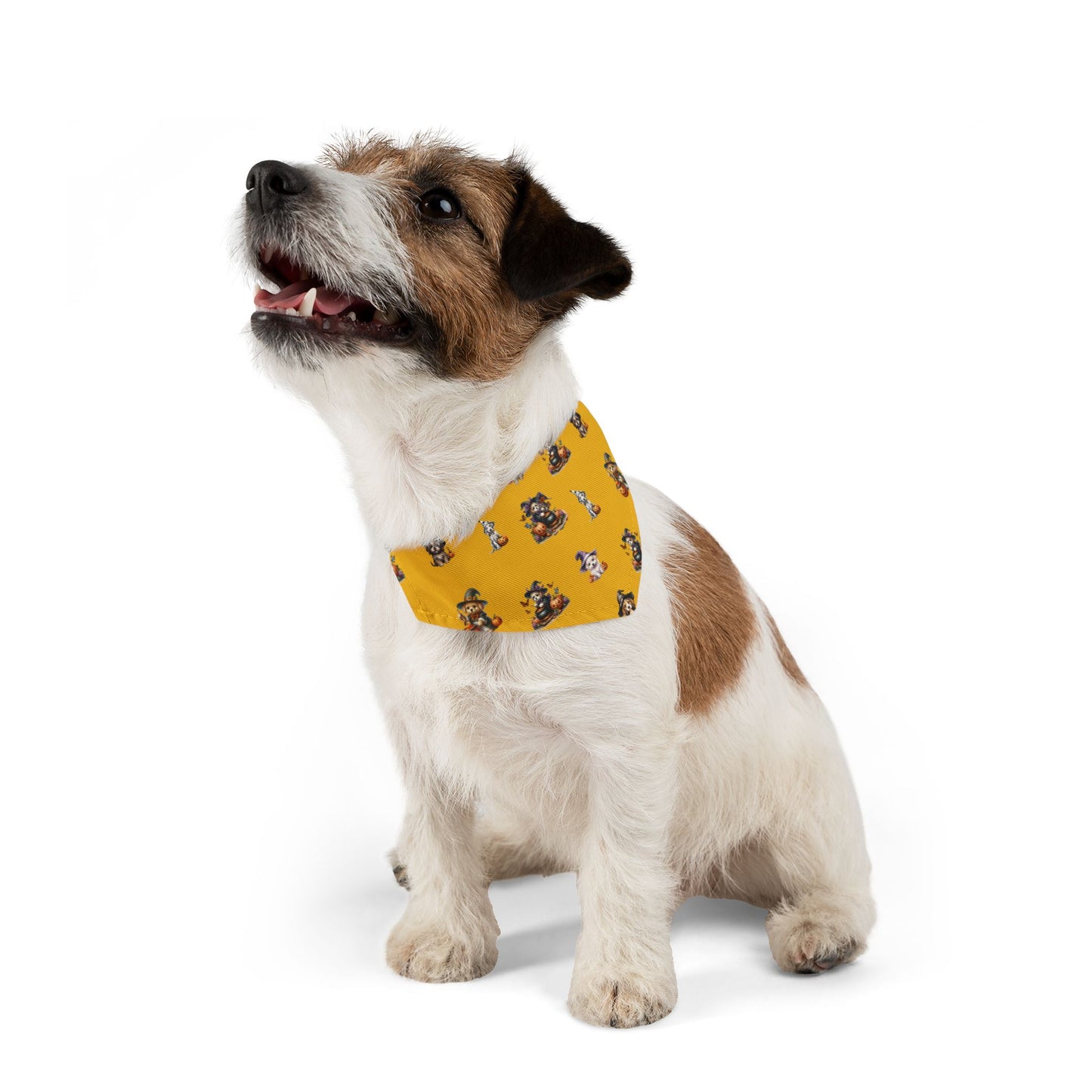 Pet Bandana Collar - Halloween (Dog Witches) Bandana Collar by Lynn Salem Creates