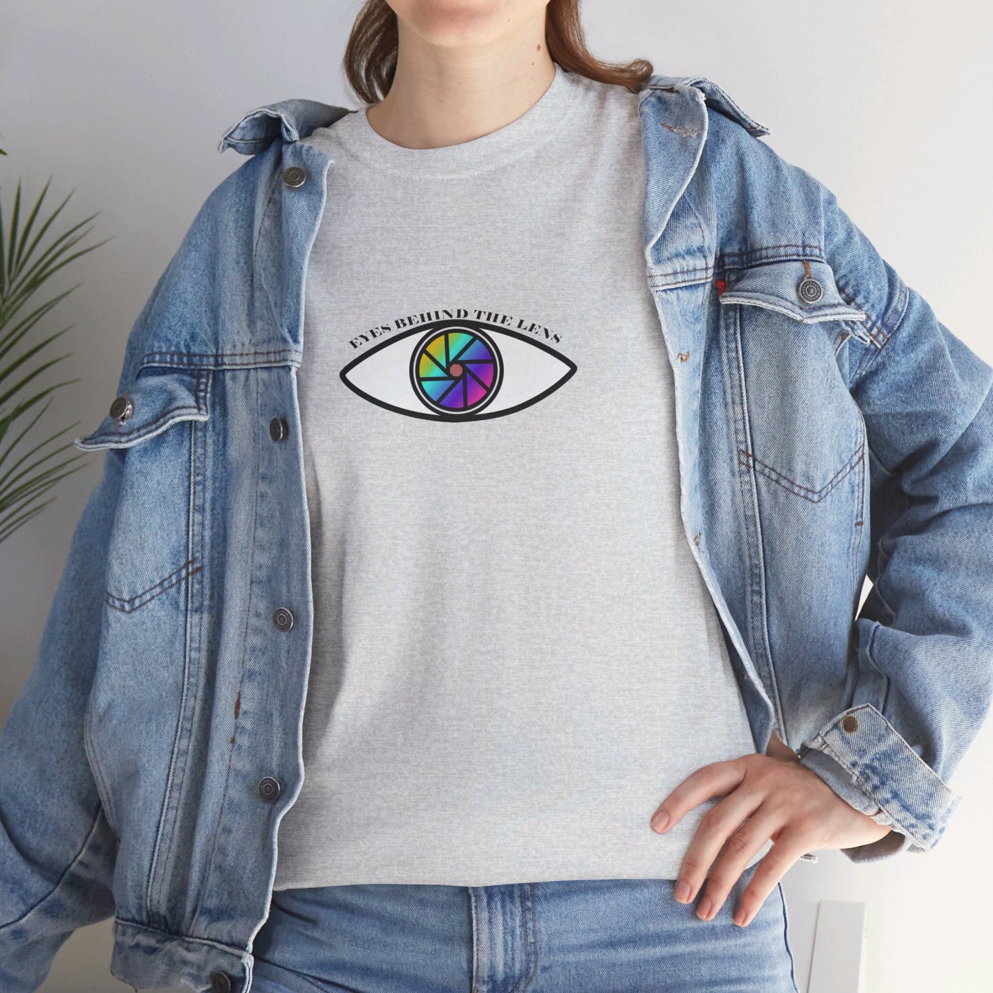 T-Shirt - Unisex Heavy Cotton - Eyes Behind the Lens by Lynn Salem Creates