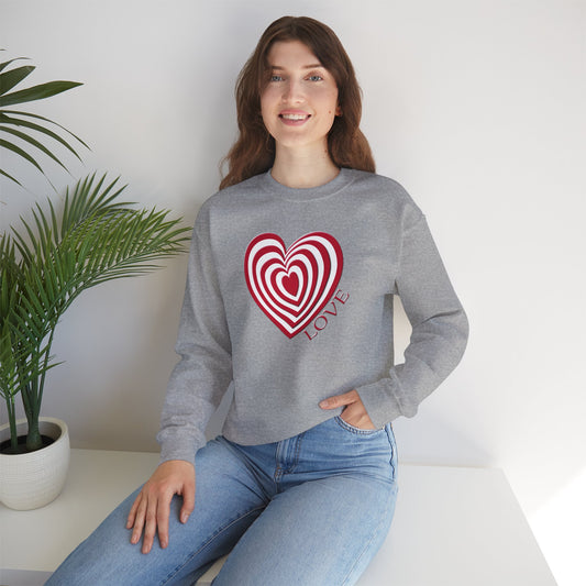 Love Unbalanced Sweatshirt (unisex) by Lynn Salem Creates