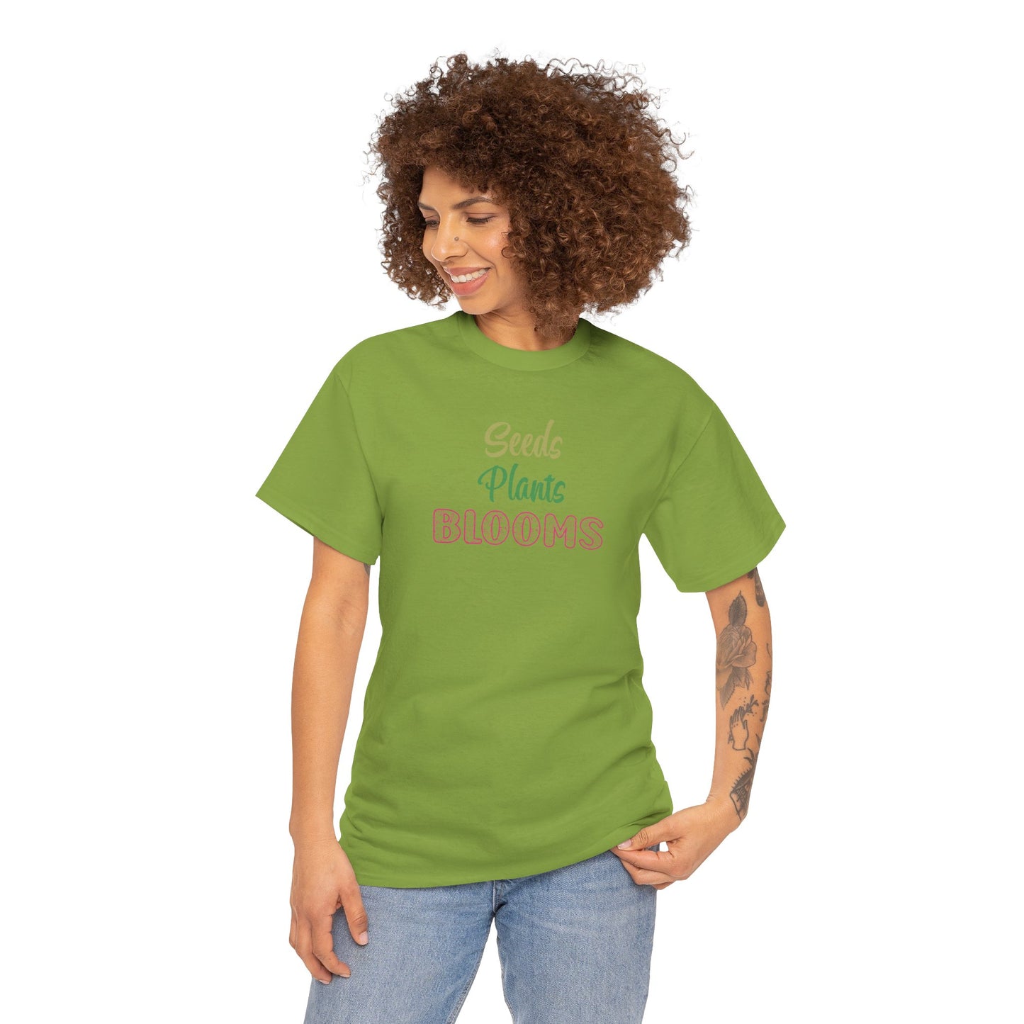 T-Shirt -Unisex Heavy Cotton - Seeds, Plants, Blooms
