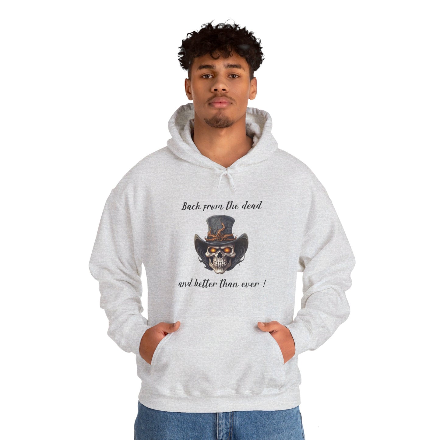 Hooded Sweatshirt-Unisex Heavy Blend™ - Back From the Dead by Lynn Salem Creates