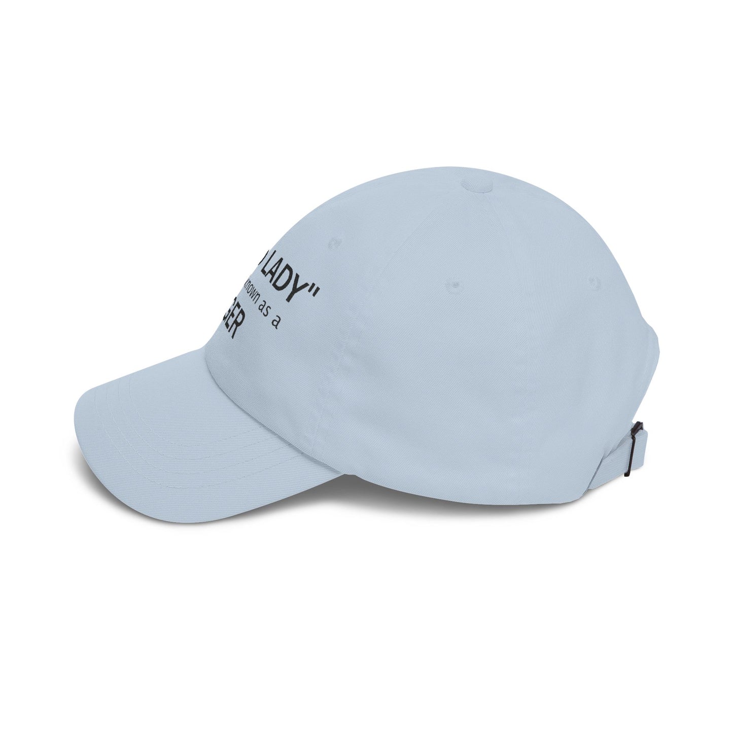 Embroidered Classic Dad Cap - The "Old Lady"  formerly known as a Tiger - designed by Lynn Salem Creates