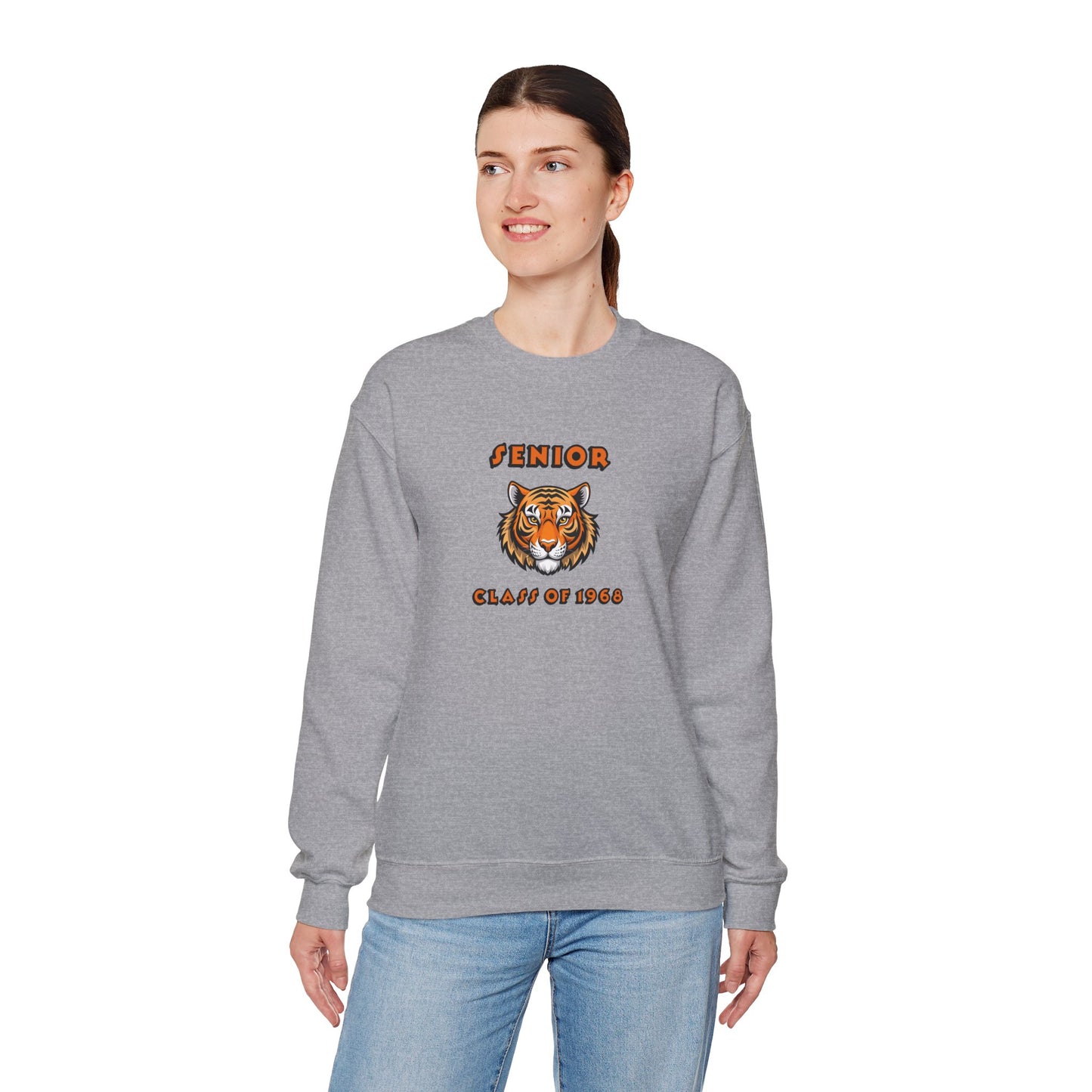 Tech HS - Unisex Crewneck Sweatshirt - Senior 1968 - by Lynn Salem Creates
