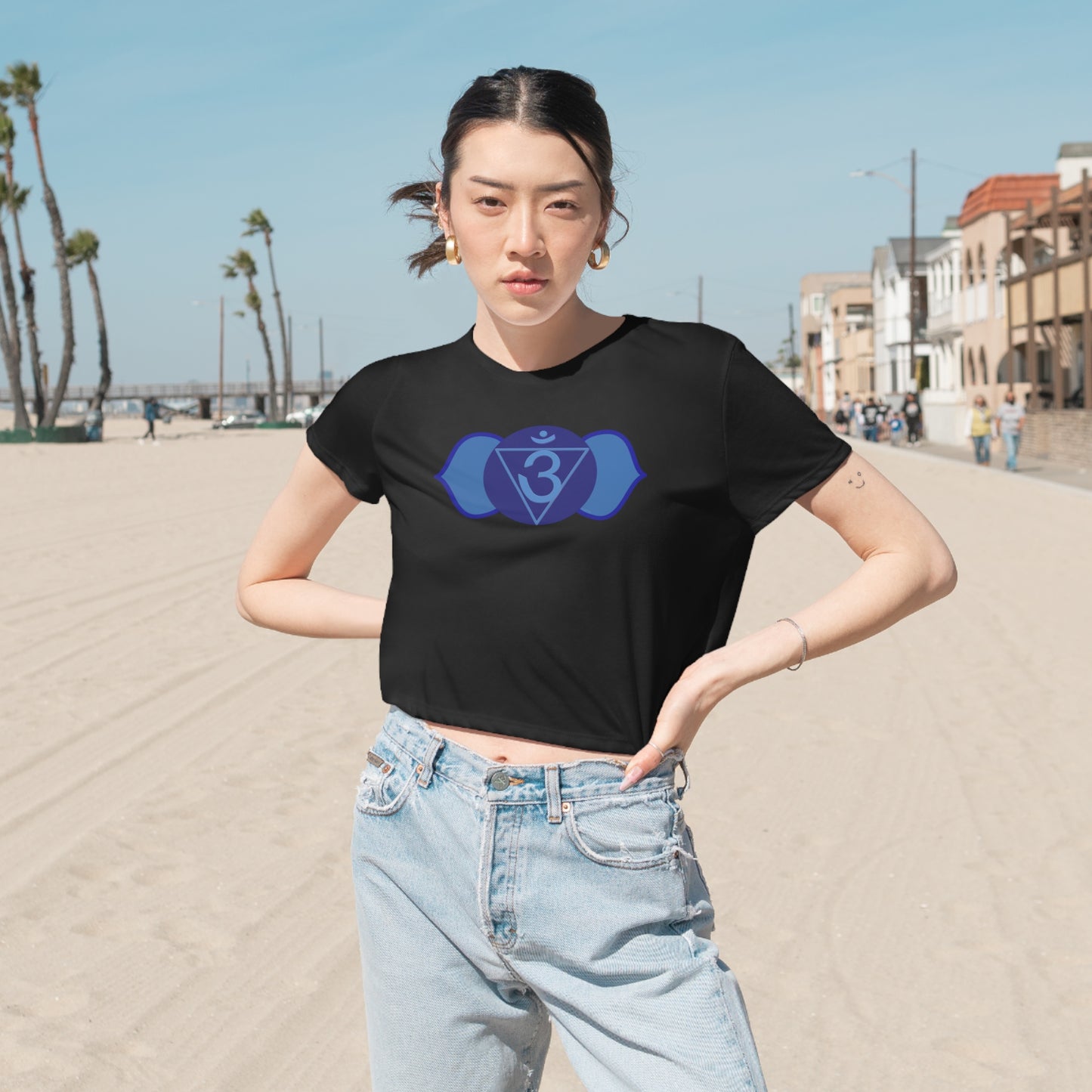 Cropped Tee - Women's - Awakened Insights Collection