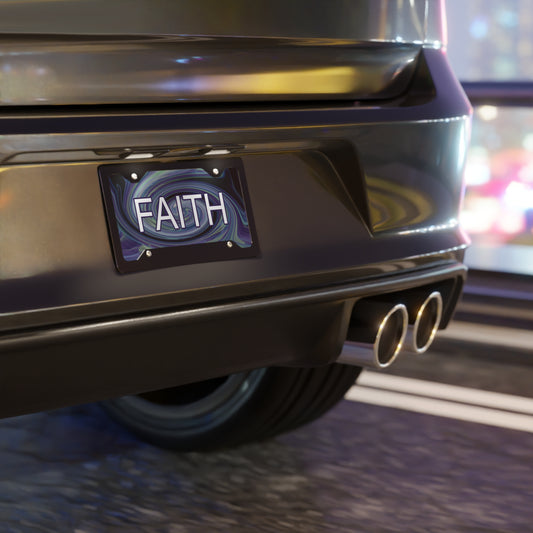 Car Accessories - Vanity Plate - FAITH by Lynn Salem Creates