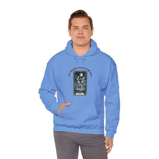 Hooded Sweatshirt-Unisex Heavy Blend™ - Halloween - Still Hearing That Old Time Music by Lynn Salem Creates