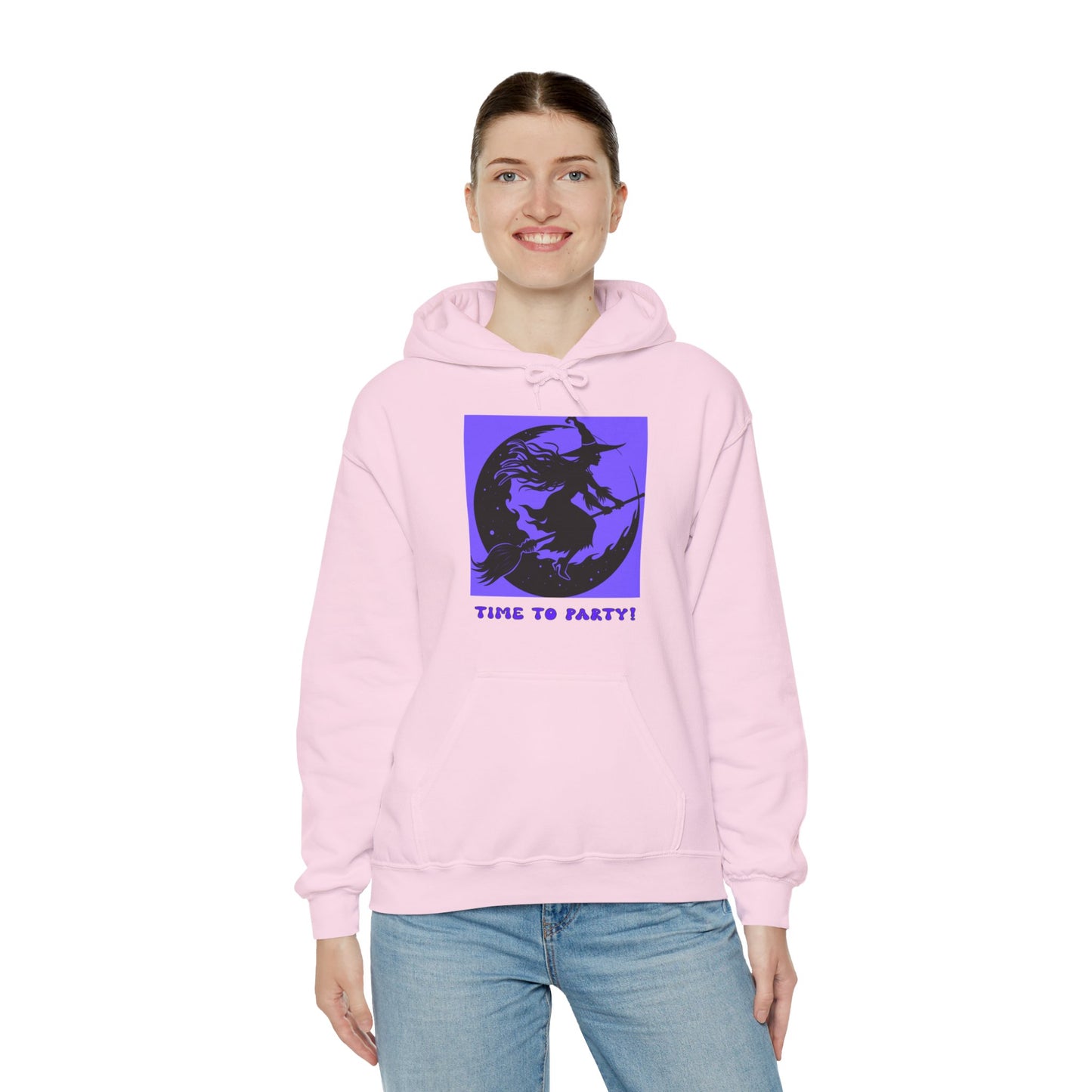 Hooded Sweatshirt-Unisex Heavy Blend™ - Time To Party Design by Lynn Salem Creates