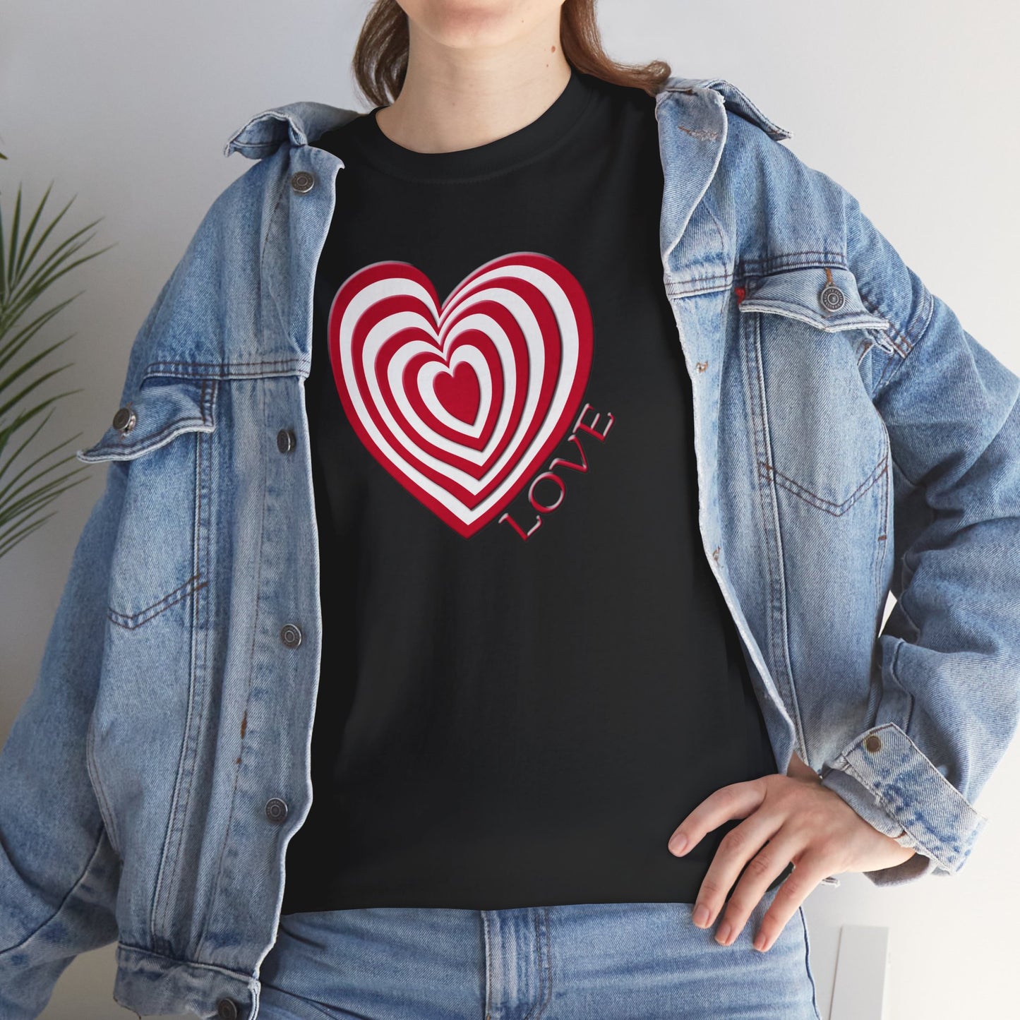 Love Unbalanced unisex T-shirt by Lynn Salem Creates