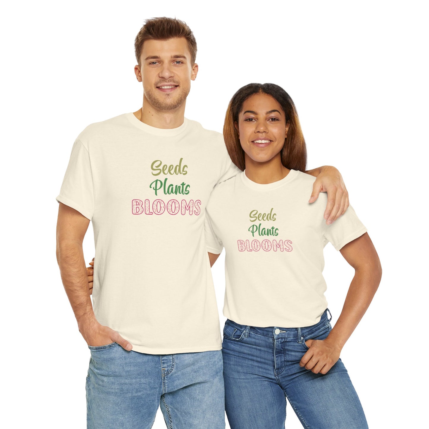 T-Shirt -Unisex Heavy Cotton - Seeds, Plants, Blooms