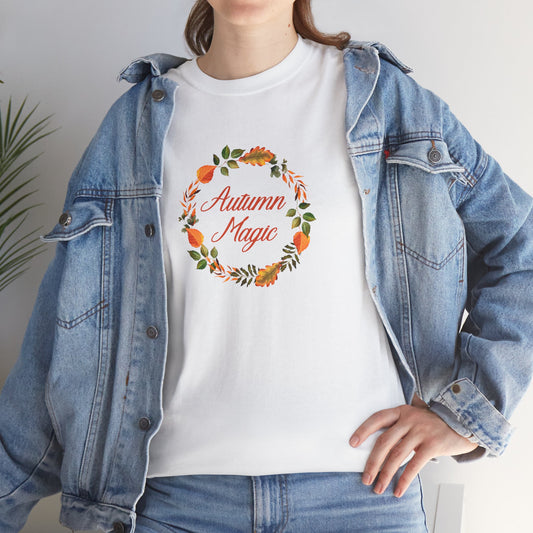 T-Shirt-Unisex Heavy Cotton - Autumn Magic by Lynn Salem Creates