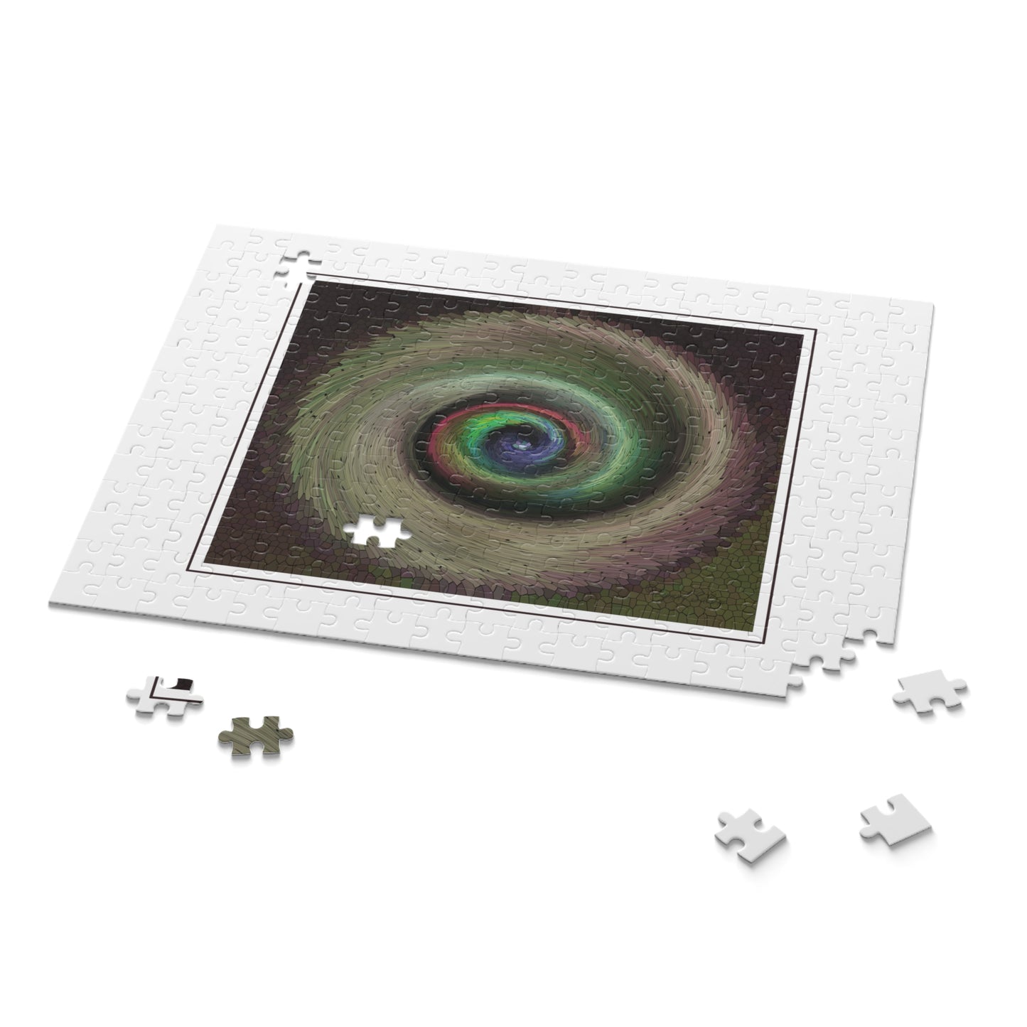 Jigsaw Puzzle - "The Eye" (14 in x 11 in 252 pcs, 20 in x 16 in 500 pcs) by Lynn Salem Creates