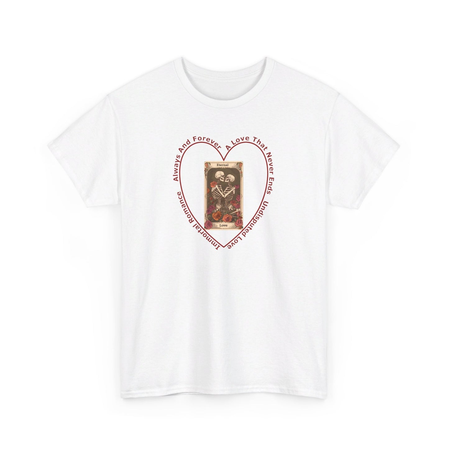 T-Shirt-Unisex Heavy Cotton - Eternal Love by Lynn Salem Creates