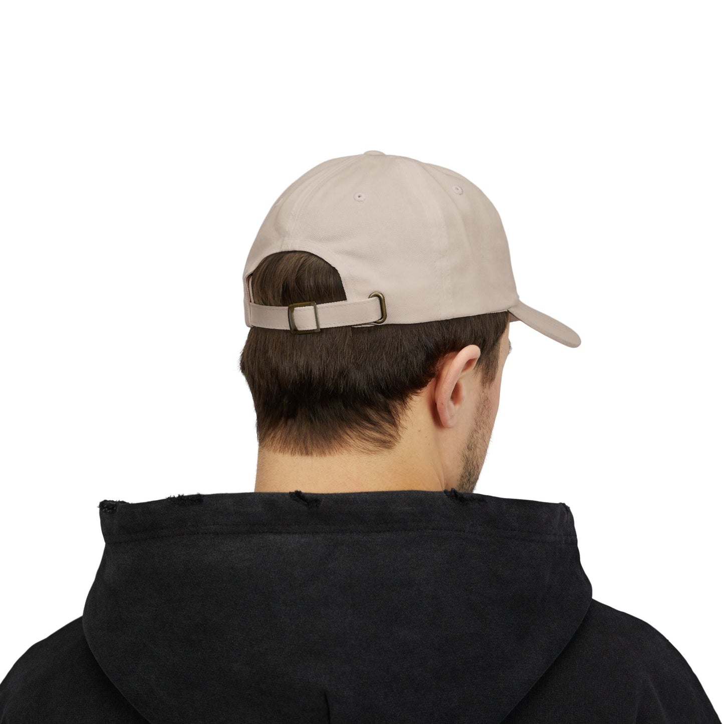 Embroidered Classic Dad Cap - Old Geezer formerly known as a Tiger - black font - designed by Lynn Salem Creates