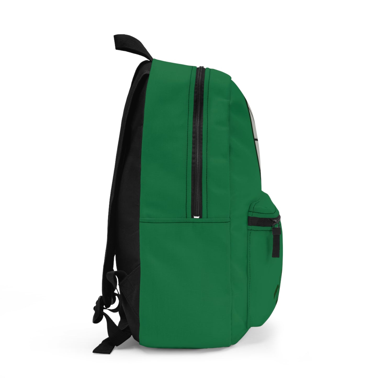 Backpack – Photographer with Camera Shutter on Green by Lynn Salem Creates