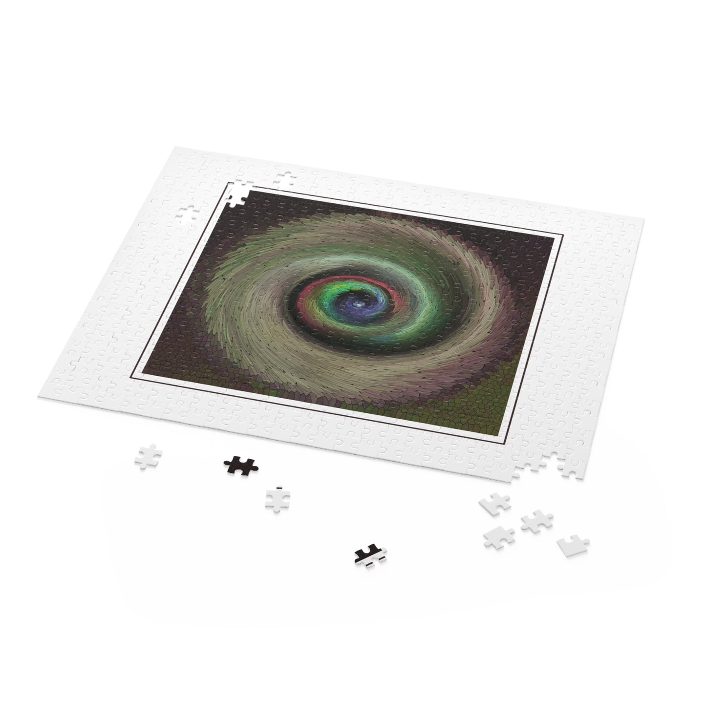 Jigsaw Puzzle - "The Eye" (14 in x 11 in 252 pcs, 20 in x 16 in 500 pcs) by Lynn Salem Creates