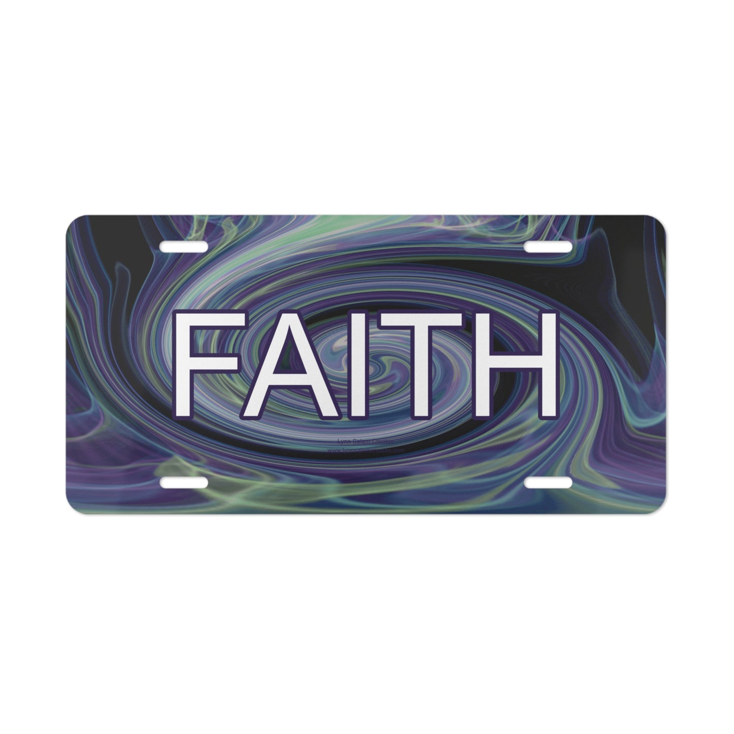 Car Accessories - Vanity Plate - FAITH by Lynn Salem Creates