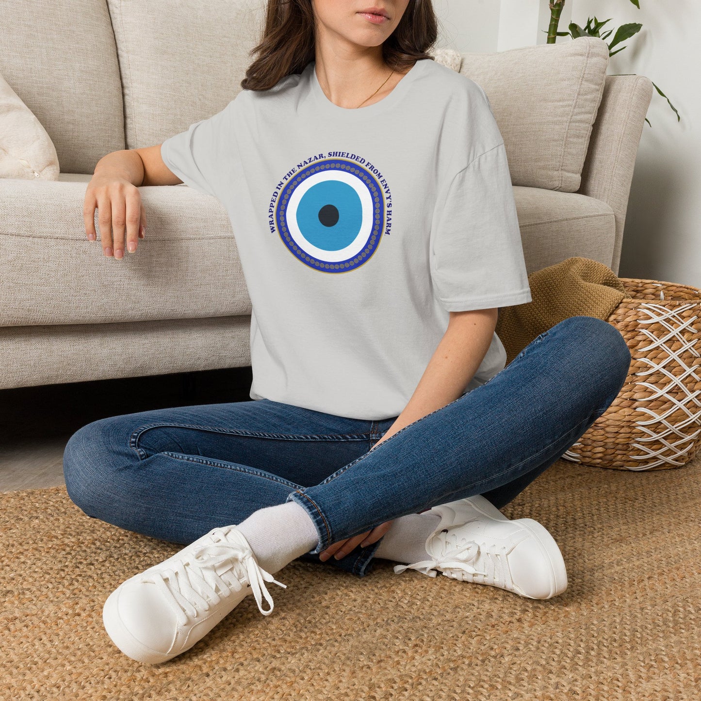 T-Shirt - Evil Eye Amulet designed by Lynn Salem Creates