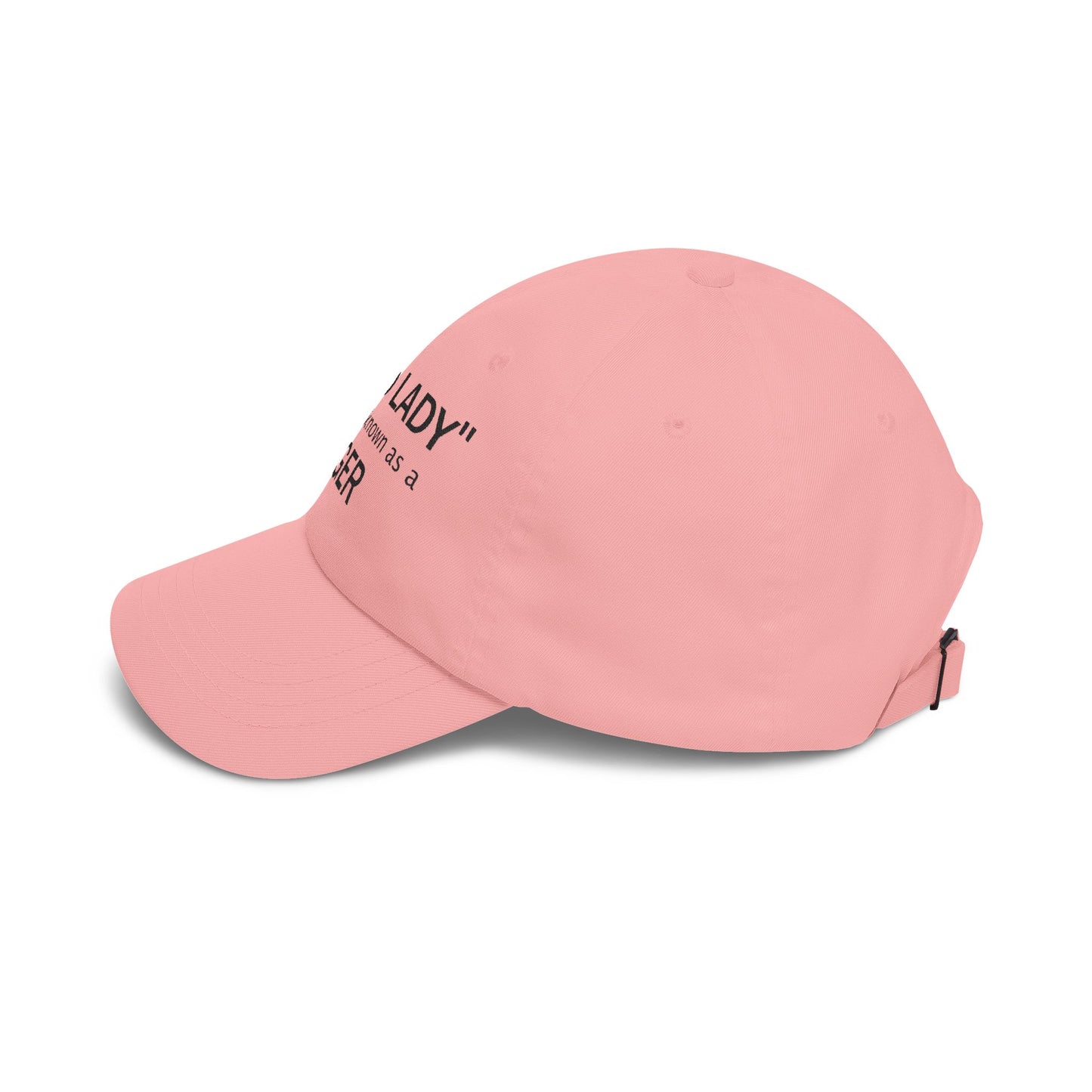 Embroidered Classic Dad Cap - The "Old Lady"  formerly known as a Tiger - designed by Lynn Salem Creates