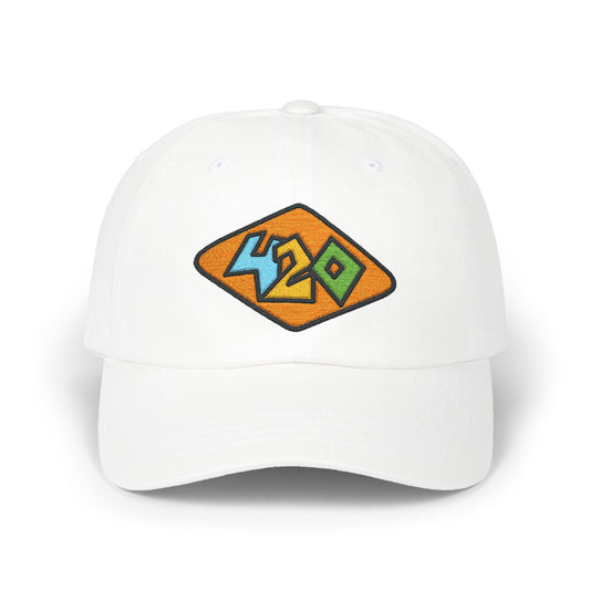 Embroidered Classic Dad Cap - 420 design by Lynn Salem Creates