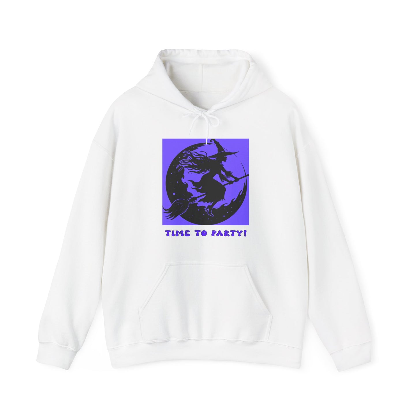 Hooded Sweatshirt-Unisex Heavy Blend™ - Time To Party Design by Lynn Salem Creates