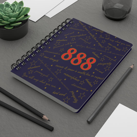 Angel-Spiritual Number 888 Journal by Lynn Salem Creates