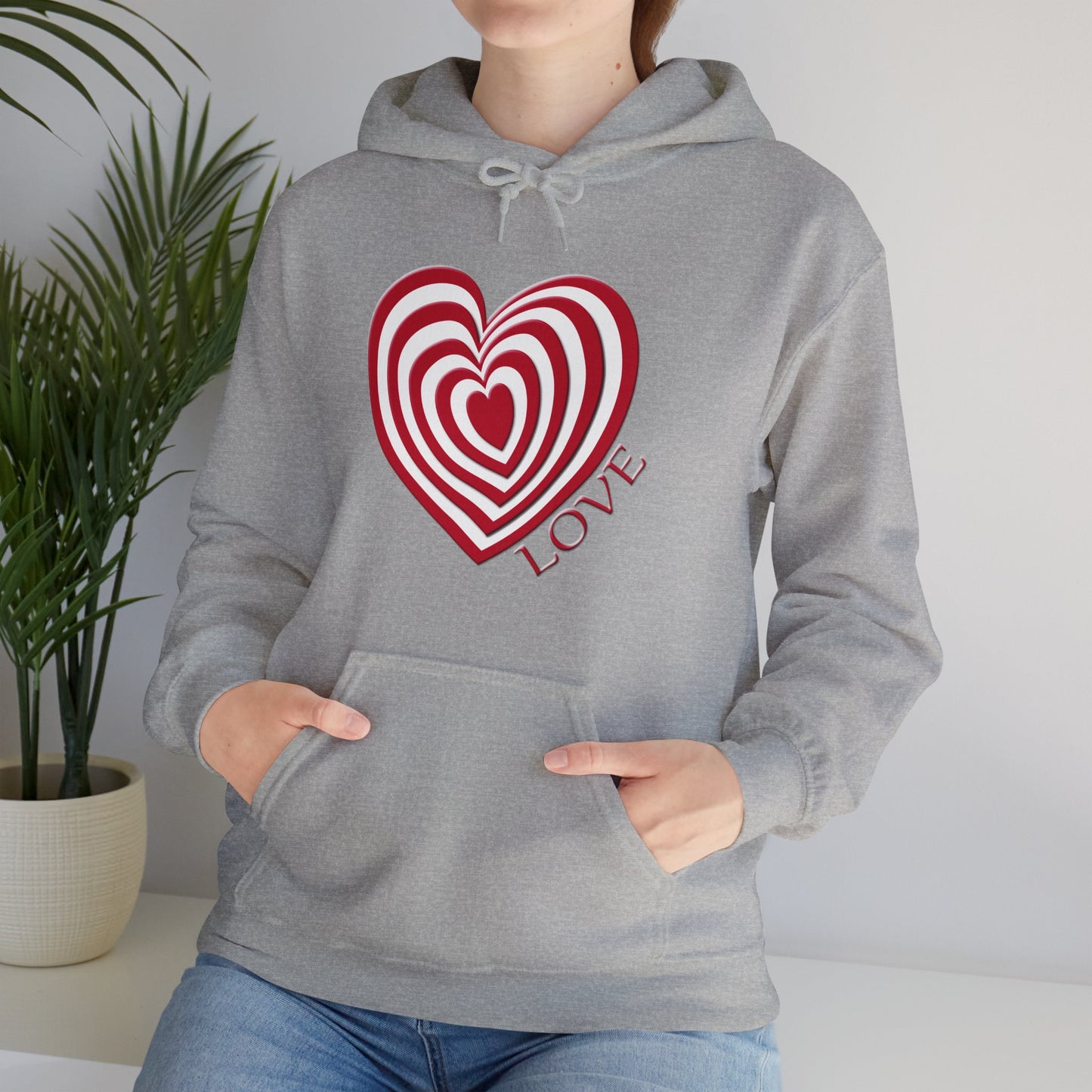 Love Balanced Hoodie (unisex) by Lynn Salem Creates