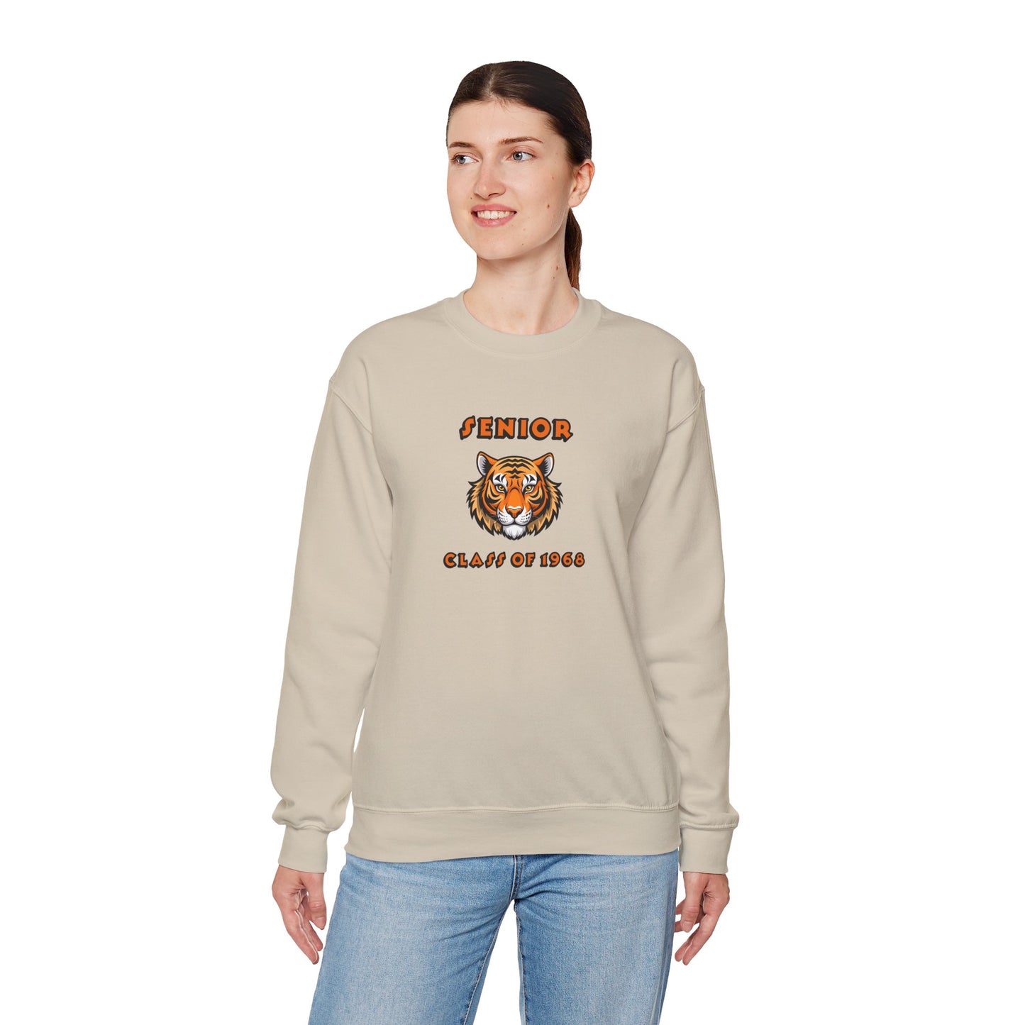 Tech HS - Unisex Crewneck Sweatshirt - Senior 1968 - by Lynn Salem Creates