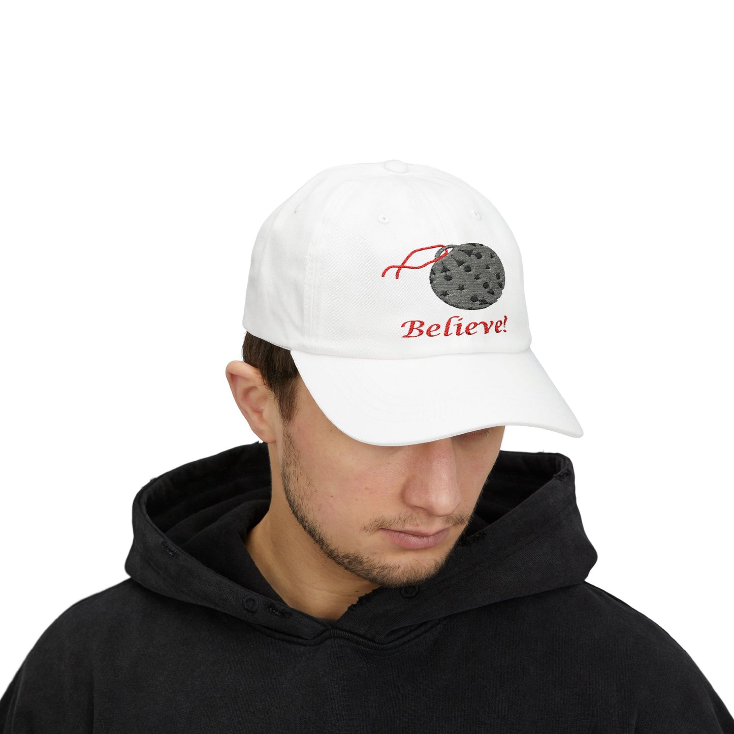 Embroidered Classic Dad Cap - Believe! by Lynn Salem Creates