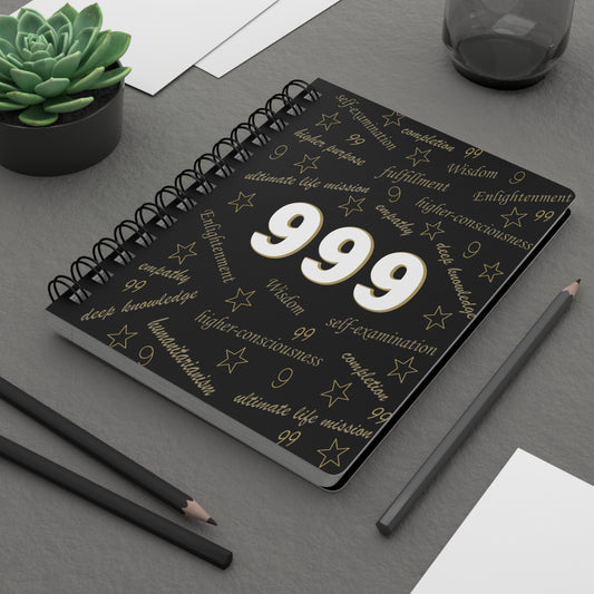 Angel-Spiritual Number 999 Journal by Lynn Salem Creates