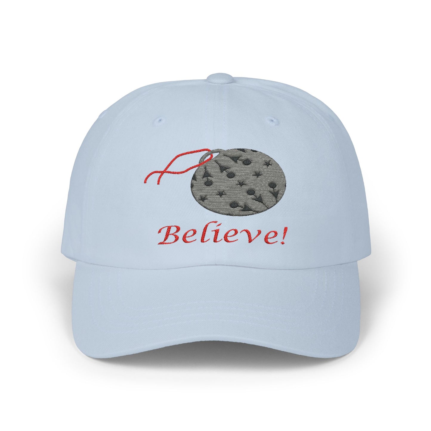 Embroidered Classic Dad Cap - Believe! by Lynn Salem Creates