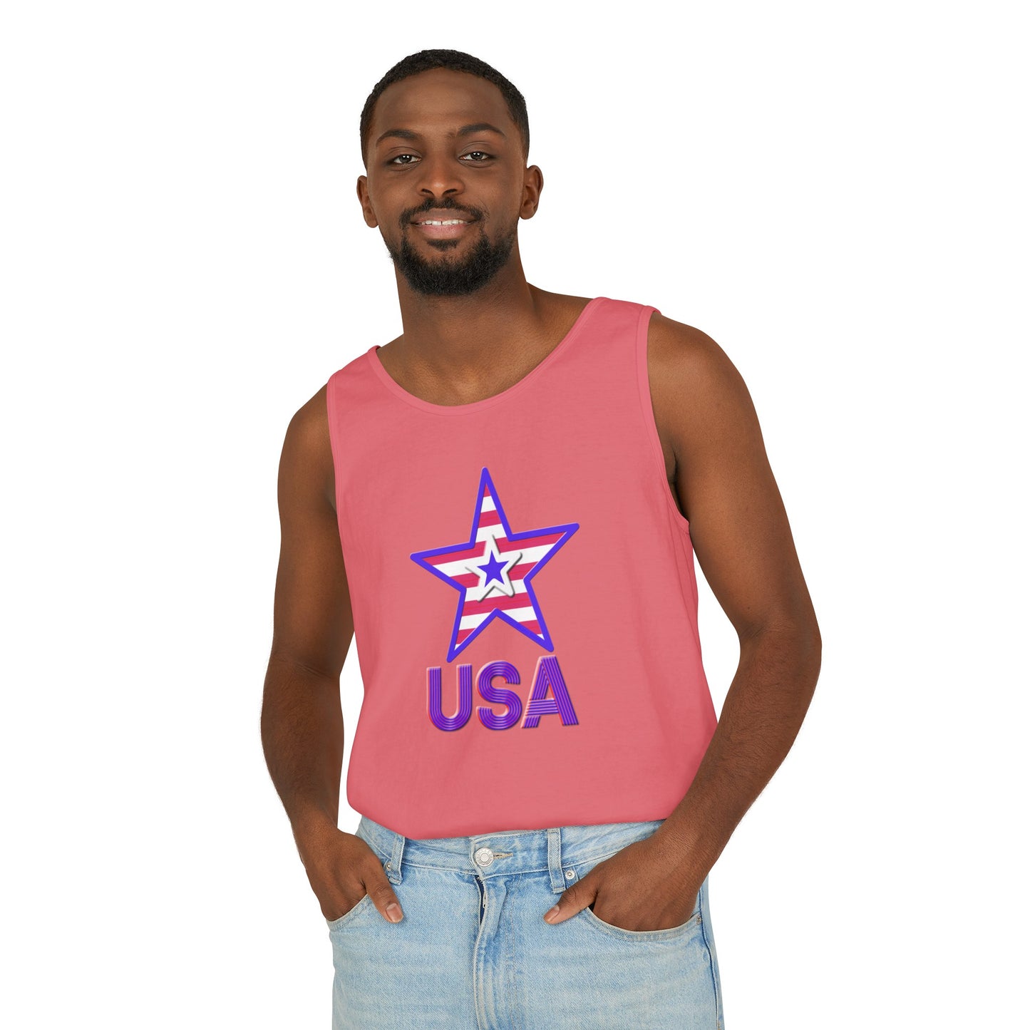 Tank Top - Unisex Garment-Dyed - USA