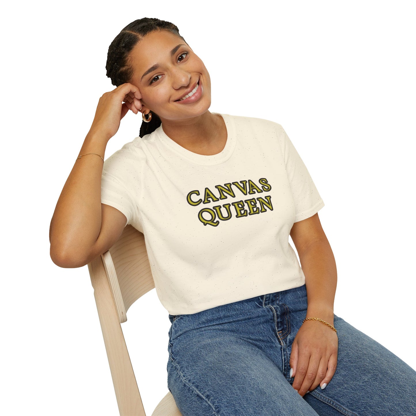 T-Shirt - Unisex Softstyle - Canvas Queen