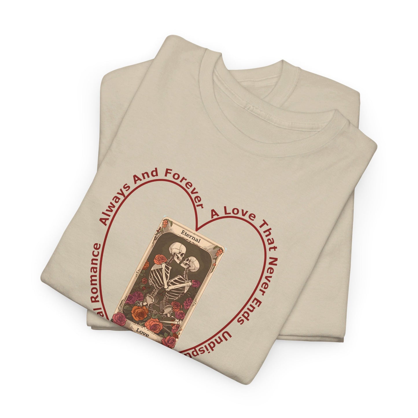 T-Shirt-Unisex Heavy Cotton - Eternal Love by Lynn Salem Creates