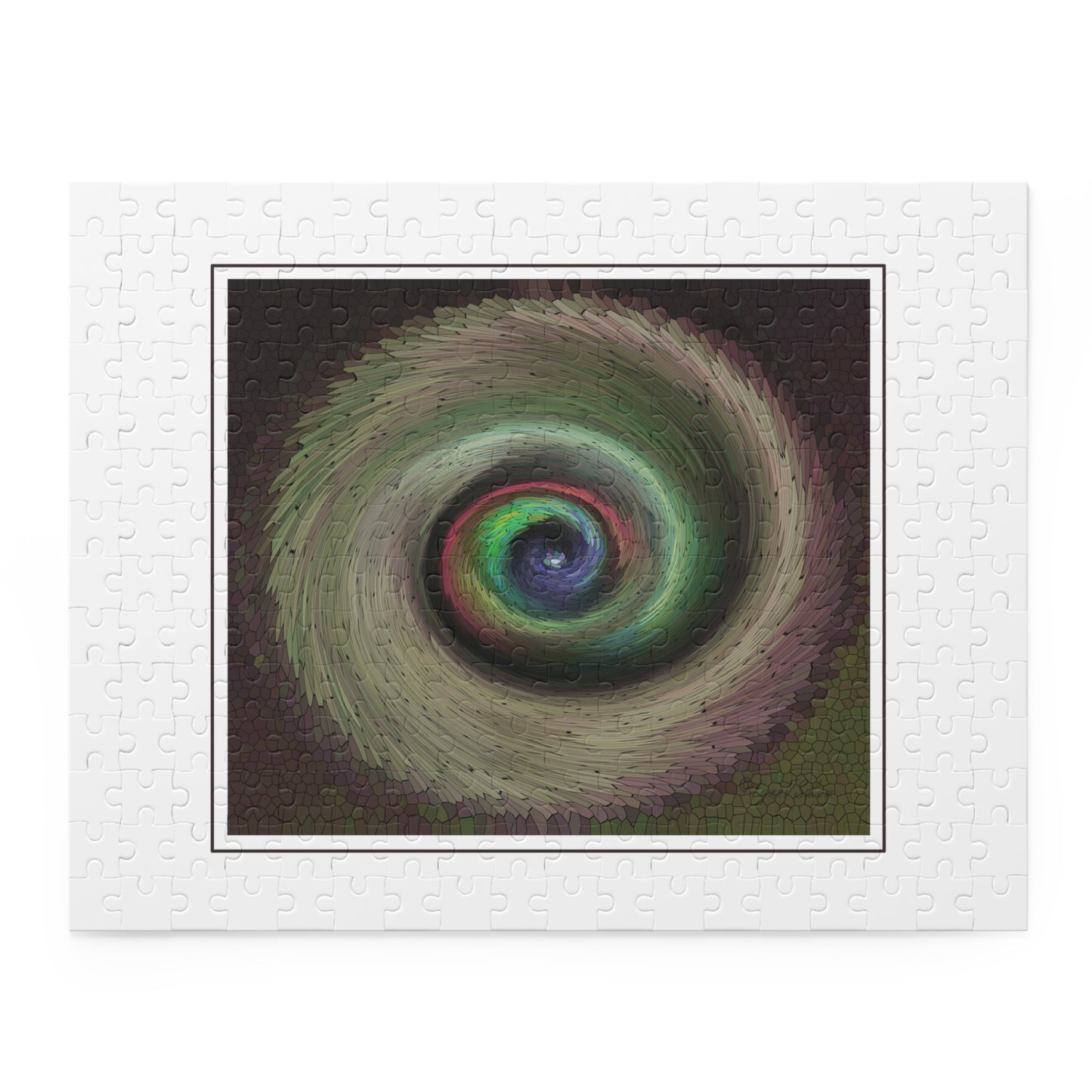 Jigsaw Puzzle - "The Eye" (14 in x 11 in 252 pcs, 20 in x 16 in 500 pcs) by Lynn Salem Creates