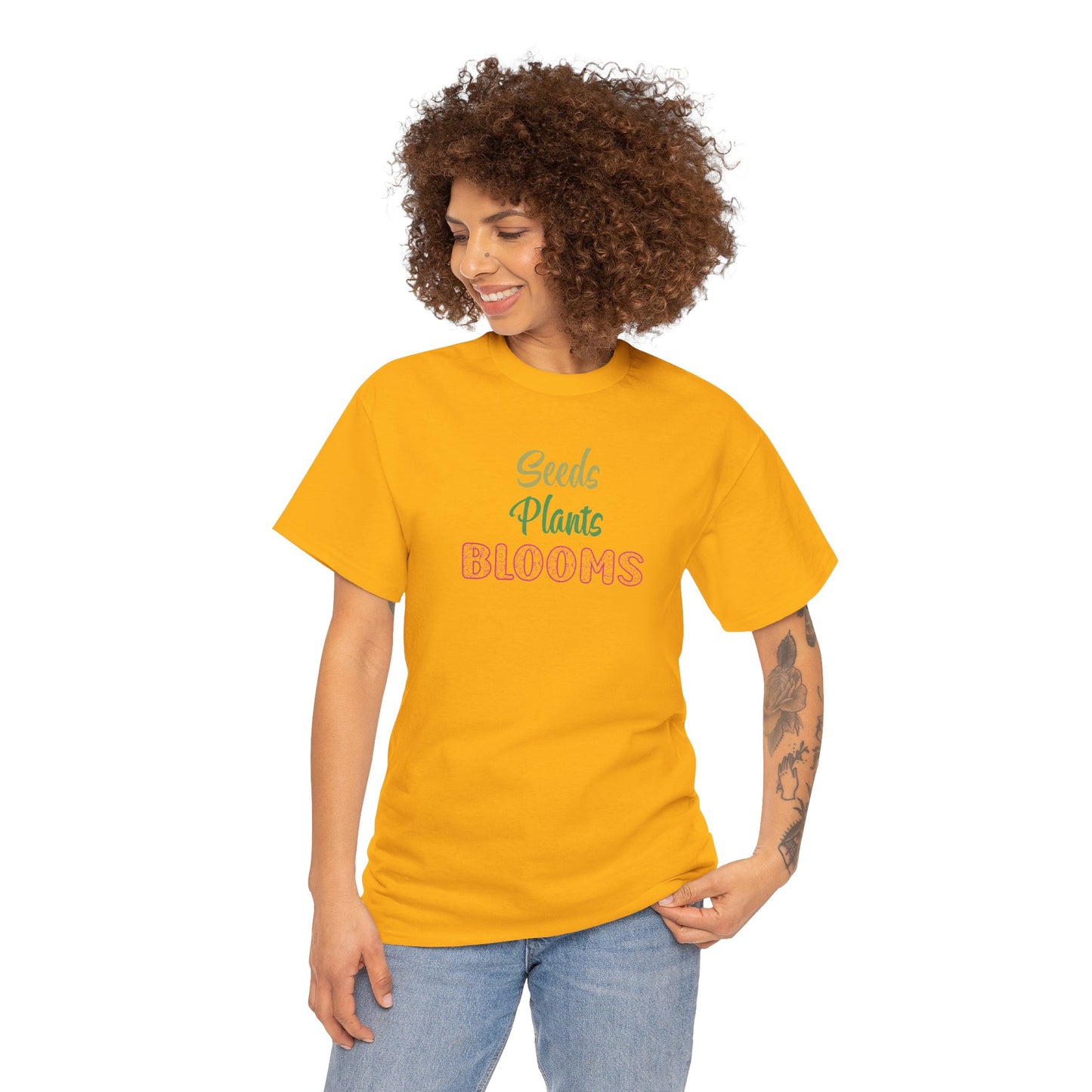 T-Shirt -Unisex Heavy Cotton - Seeds, Plants, Blooms